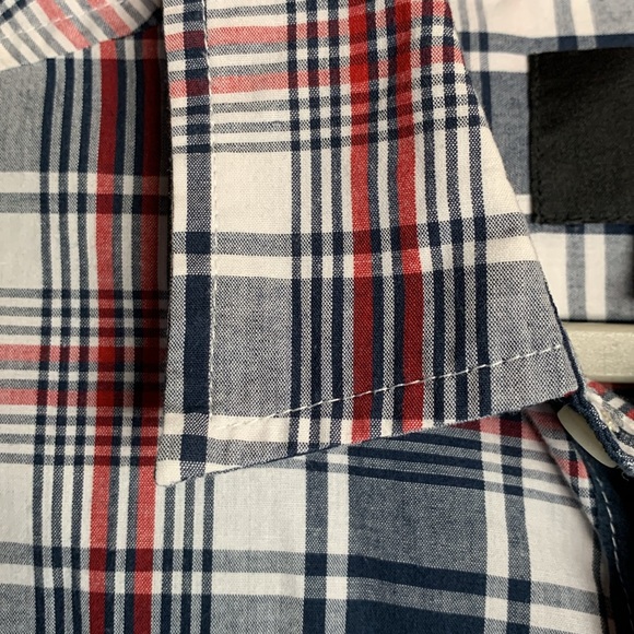 Hurley men’s button down shirt long sleeve size medium classic office preppy - Picture 8 of 14